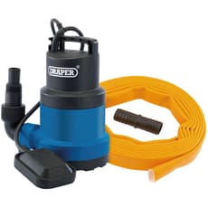 Draper PTK/SUB3 Submersible Clean Water Pump and Layflat Hose Kit