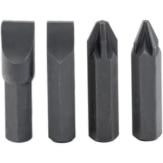 Draper 4 Piece Impact Screwdriver Bit Set