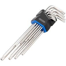 Draper 9 Piece Extra Long Security Torx Key Set