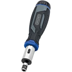 Draper Soft Grip Ratchet Screwdriver and 13 Piece Bit Set