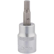 Draper Expert 3/8" Drive Hexagon Socket Bit Metric