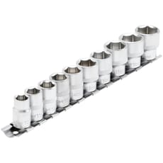 Draper 10 Piece 3/8" Drive Hex Socket Set Metric