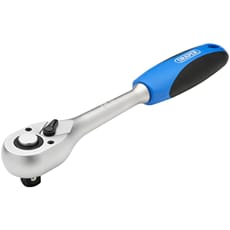 Draper 1/2" Drive 72 Tooth Reversible Soft Grip Ratchet