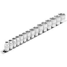 Draper Expert 15 Piece 3/8" Drive Hex Socket Set Metric
