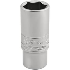 Draper 3/8" Drive Satin Finish Deep Hexagon Socket Metric