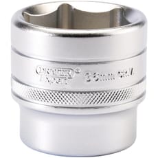 Draper 1/2" Drive Satin Finish Hexagon Socket Metric