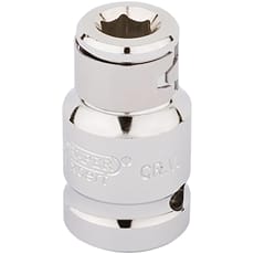 Draper 1/2" Drive 5/16" Hexagon Screwdriver Bit Holding Socket