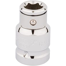 Draper 1/2" Drive 10mm Hexagon Screwdriver Bit Holding Socket