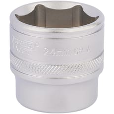 Draper 3/8" Drive Satin Finish Hexagon Socket Metric
