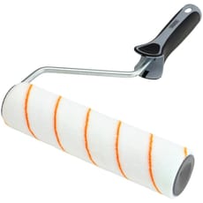 Draper Short Pile Polyester Paint Roller with Soft Grip Handle