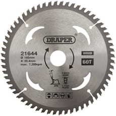 Draper TCT Laminate and Wood Cutting Circular Saw Blade