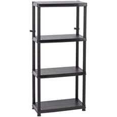 Draper 4 Shelf Plastic Shelving Unit