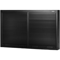 Bunker Modular Tambour Door Wall Cabinet