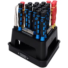 Draper 52 Piece Precision Screwdriver and Tweezers Set