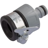 Draper Adjustable Indoor Tap Connector for Garden Hose Pipes 