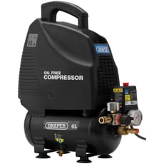 Draper DA6/169 Oil Free Air Compressor 6 Litre