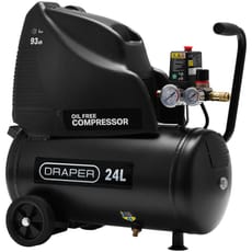 Draper DA25/169 Oil Free Air Compressor 24 Litre