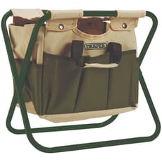 Draper 2 in 1 Foldable Seat and Tool Bag