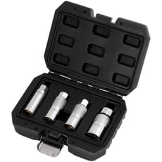 Draper 4 Piece 3/8" Drive Magnetic Spark Plug Socket Set