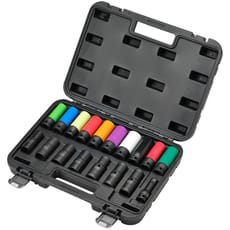 Draper 18 Piece 1/2" Drive Wheel Nut Socket Set