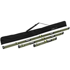 Draper Expert 3 Piece Box Spirit Level and Transport Bag Set