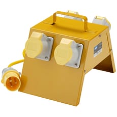 Draper 4 Way 110v Site Splitter Box