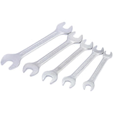 Draper 5 Piece Double Open End Spanner Set Metric