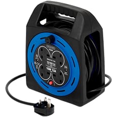 Draper 4 Socket Cable Extension Reel 240v