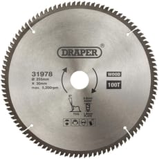 Draper TCT Triple Chip Grind Circular Saw Blade