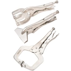 Draper 3 Piece Self Grip Sheet Metal and Welding Clamp Set