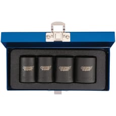 Draper Expert 4 Piece 1/2" Drive Locking Wheel Nut Socket Set
