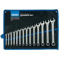 Draper 14 Piece Hi Torq Combination Spanner Set Metric