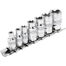 Draper 7 Piece Combination Drive Torx Socket Set