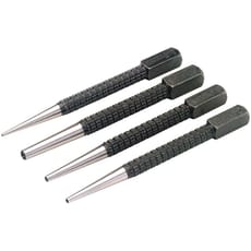 Draper 4 Piece Nail Punch Set