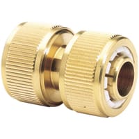 Draper Expert Brass Hose Pipe Repair Connector 
