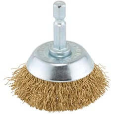 Draper Brassed Steel Wire Cup Brush