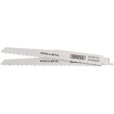 Draper Bi-Metal Multi-Purpose Reciprocating Sabre Saw Blades