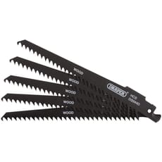 Draper Wood and Plastic Cutting Reciprocating Sabre Saw Blades