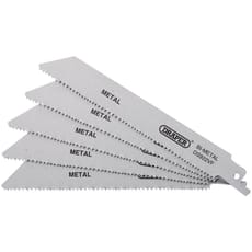 Draper Bi-Metal Metal Cutting Reciprocating Sabre Saw Blades