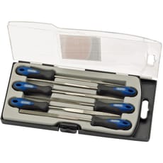 Draper 6 Piece Soft Grip Diamond Needle File Set