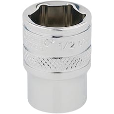 Draper 1/4" Drive Hi-Torq Bi Hexagon Socket Imperial