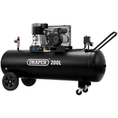 Draper DA200/369M Belt Driven Air Compressor 200 Litre