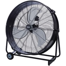 Draper Industrial Floor Drum Fan 240v