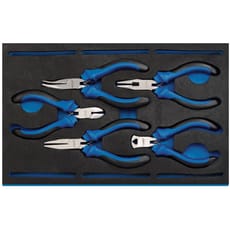 Draper 5 Piece Precision Plier Set In Eva Insert Tray