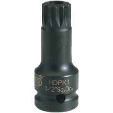 Draper 1/2" Drive Drain Plug Key for VW and Audi