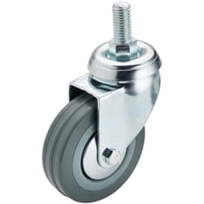 Draper Swivel Bolt Fixing Rubber Castor