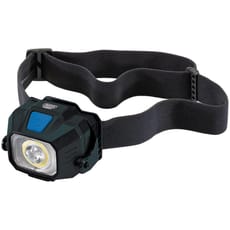 Draper COB SMD LED Wireless/USB Rechargeable Head Torch
