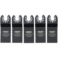Draper 5 Piece OIS Oscillating Multi Tool Plunge Cutting Blade Set 