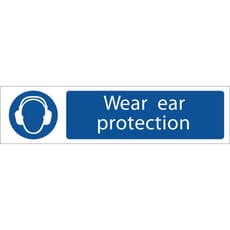 Draper Wear Ear Protection Sign