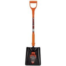 Draper Expert Square Mouth Shovel, Fully Insulated Solid Forged